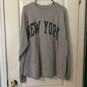 Pacsun gray long sleeve size Large